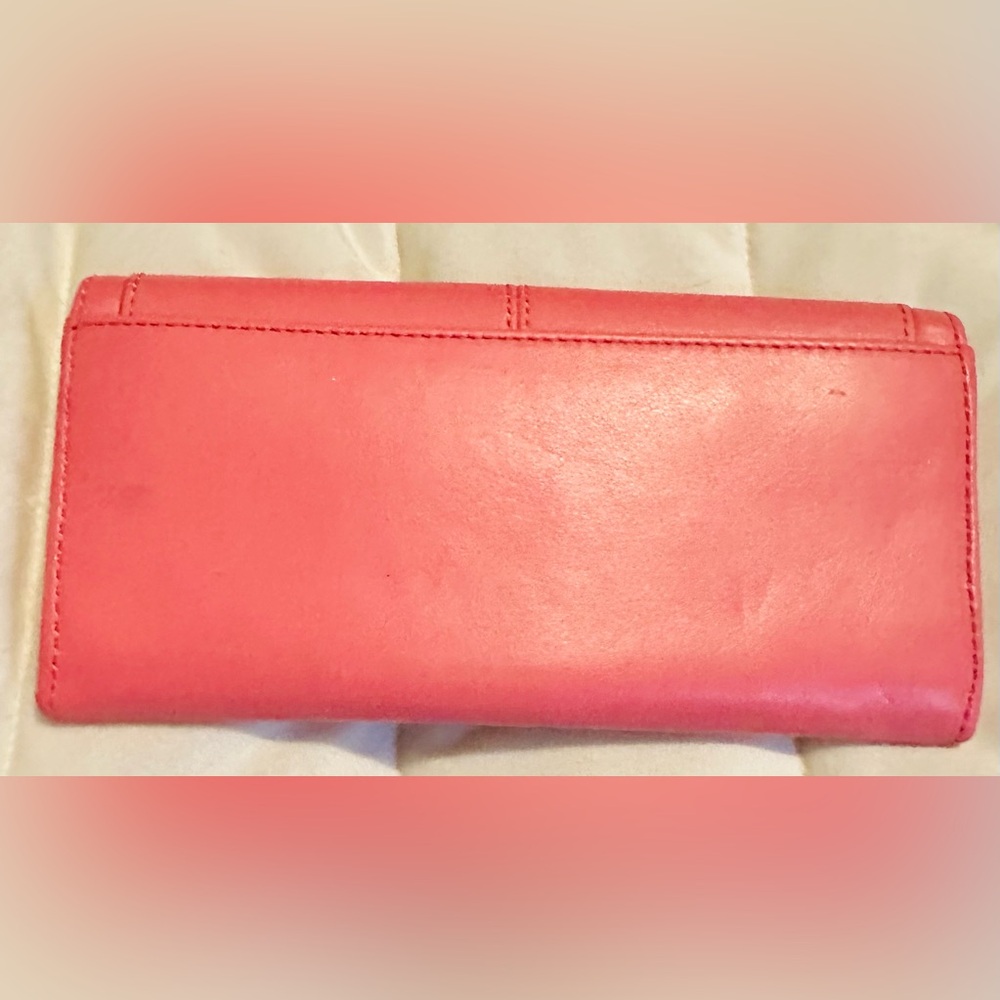 Coach Kristen  Pink Leather Wallet - Picture 2 of 13
